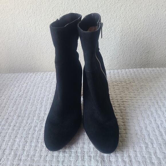 Michael Kors Dolores Bootie in Black Suede Women's Size 8.5 - Picture 4 of 16